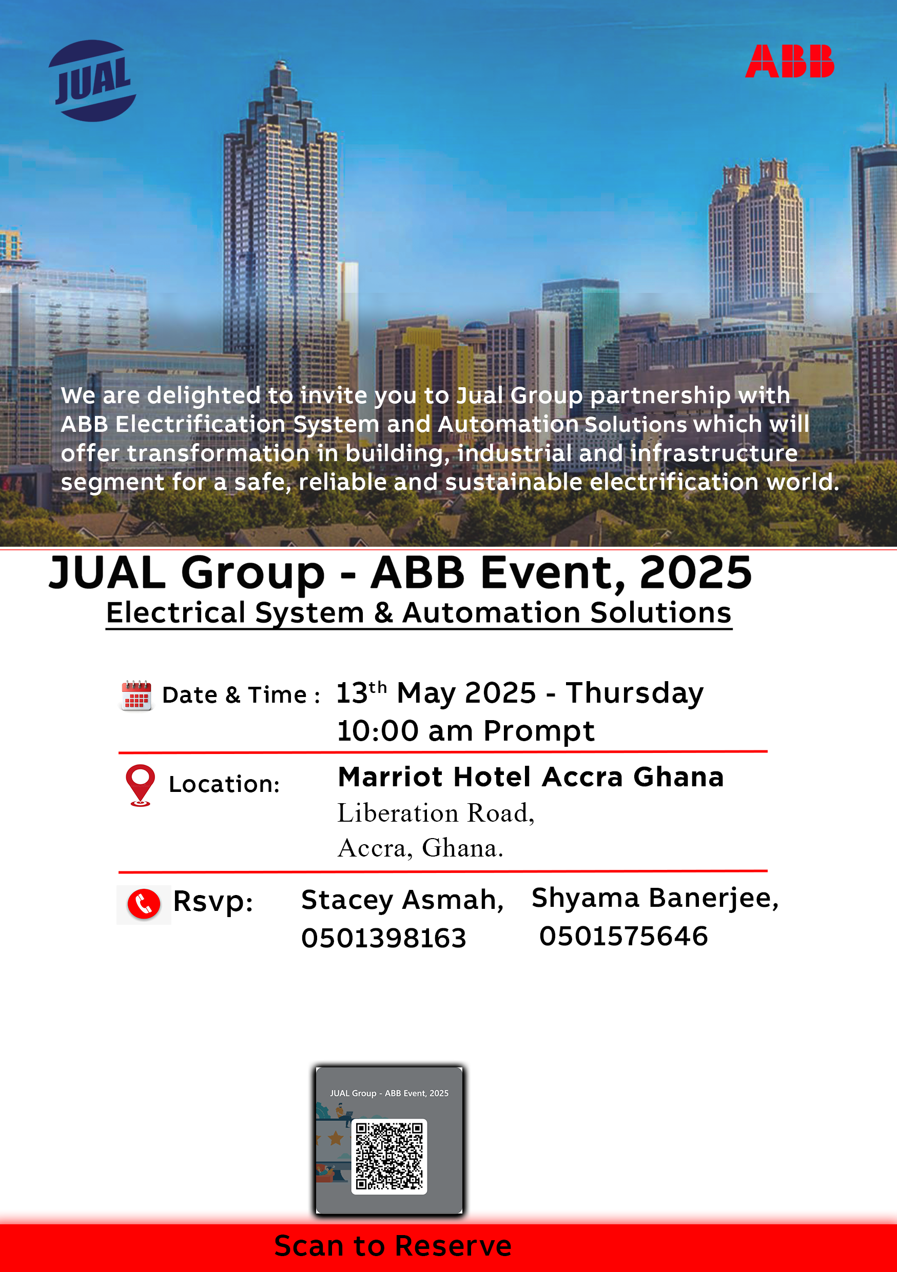 JUAL GROUP PARTNERS ABB GHANA.